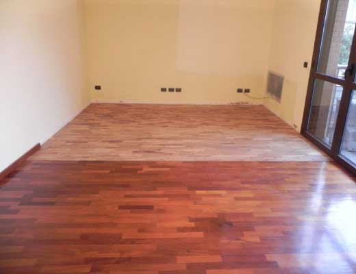 Lamatura parquet zona San Cristoforo Milano